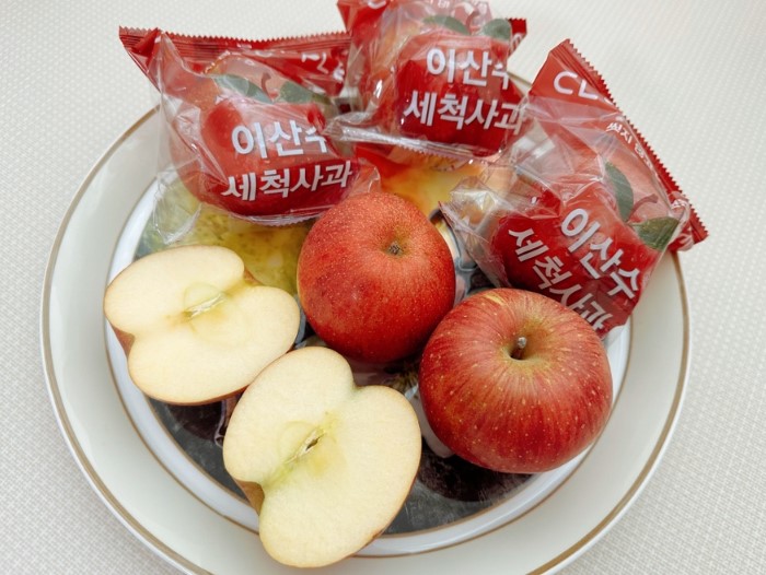 [5kg] 햇 부사 사과 이산수 세척사과 당일세척 꿀 경북 껍질째먹는 선물세트